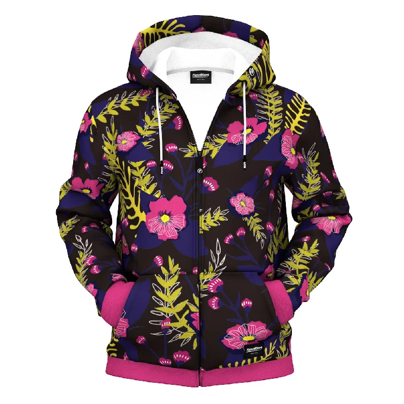 Men's hooded sweatshirt for all seasons Men's hooded sweatshirt for styleLenten Rose Zip Up Hoodie
