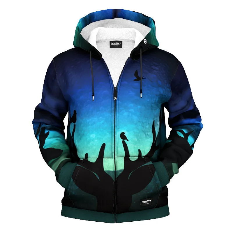 Men's hooded sweatshirt for fashion-forward looks Men's hooded sweatshirt for cozy nightsMagical Moment Zip Up Hoodie