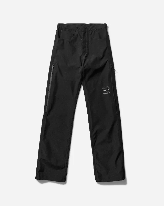 Men's tactical pants for outdoor activities Men's Salomon GORE-TEX Trousers Black