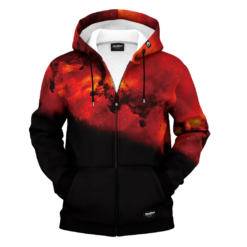 Men's hooded sweatshirt for urban sophistication Men's hooded sweatshirt for relaxationFIRE Zip Up Hoodie